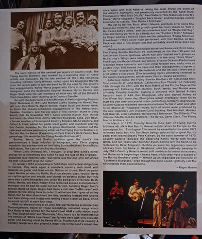 The Flying Burrito Bros - Live In Amsterdam 1972 | Mint (M)-