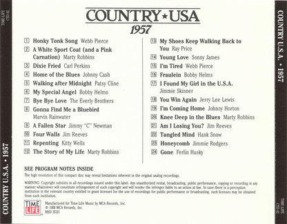 Country USA 1957 (CD) | Mint (M) Mint (M)-