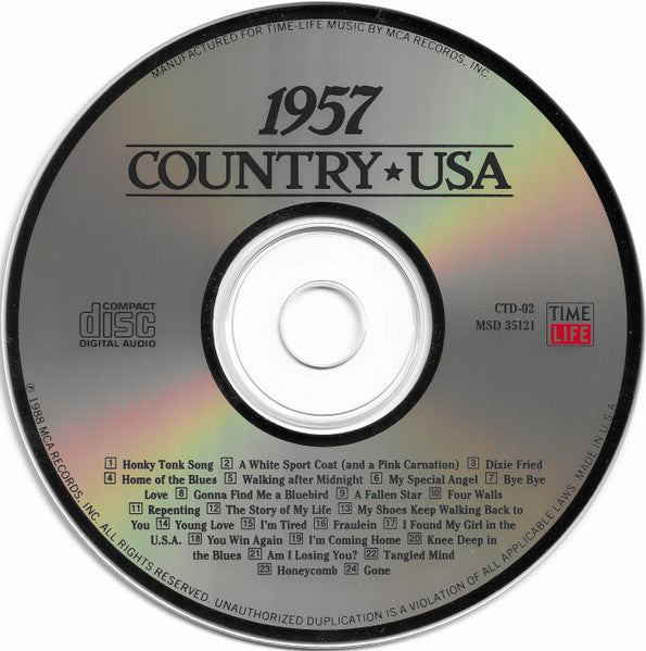 Country USA 1957 (CD) | Mint (M) Mint (M)-
