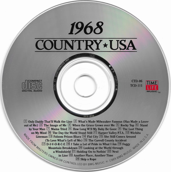 Country USA 1968 (CD) | Mint (M) Mint (M)-