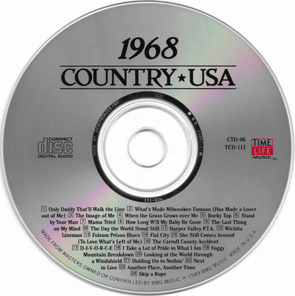 Country USA 1968 (CD) | Mint (M) Mint (M)-