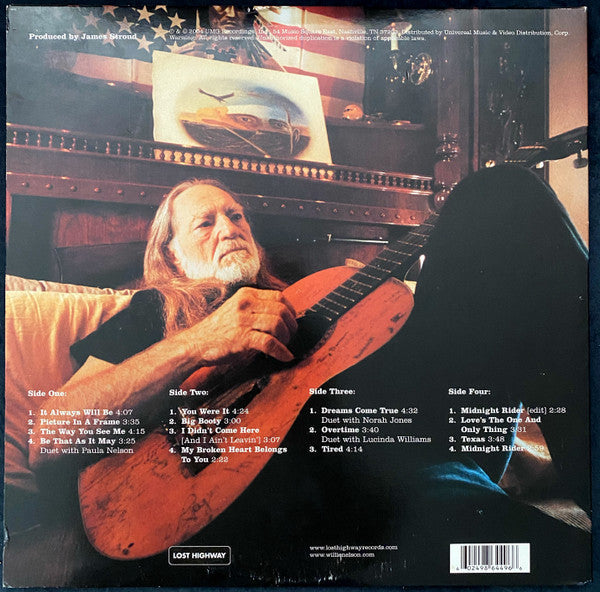 Willie Nelson - It Always Will Be (AUDIOPHILE VINYL) | Mint (M) Mint (M)-