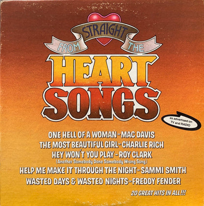 Various - Straight From The Heart Songs | Mint (M) Near Mint (NM)-