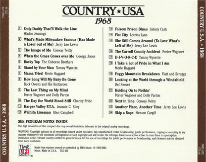 Country USA 1968 (CD) | Mint (M) Mint (M)-