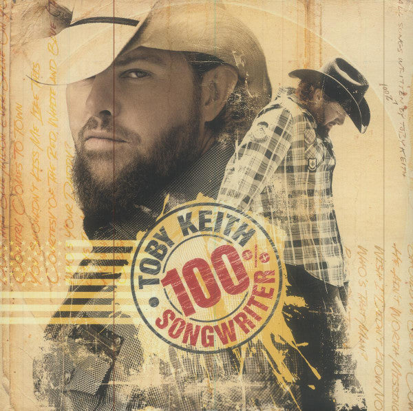 Toby Keith - 100% Songwriter [LP] | Mint (M) Mint (M)-