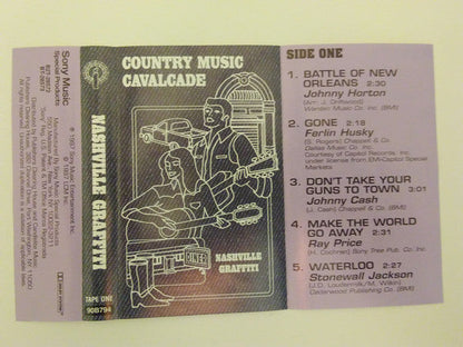 Various - Nashville Graffiti (2X CASSETTE) | Mint (M) Mint (M)-