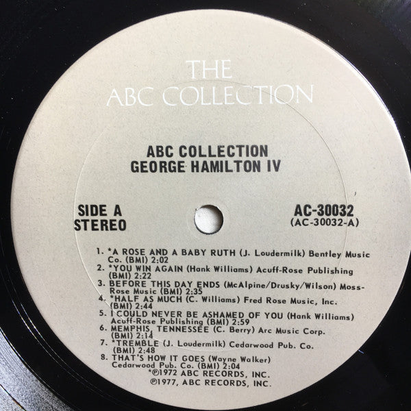 George Hamilton IV - The ABC Collection | Mint (M) Near Mint (NM)-