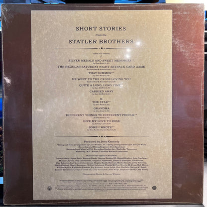 The Statler Brothers - Short Stories *SEALED* | Mint (M) Mint (M)-
