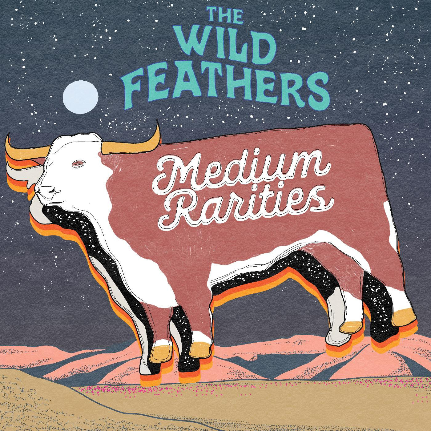 The Wild Feathers - Medium Rarities (MEDIUM RARE "MEAT" VINYL) | Mint (M) Mint (M)-
