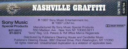 Various - Nashville Graffiti (2X CASSETTE) | Mint (M) Mint (M)-