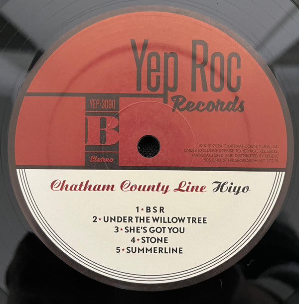 Chatham County Line - Hiyo | Mint (M) Mint (M)-