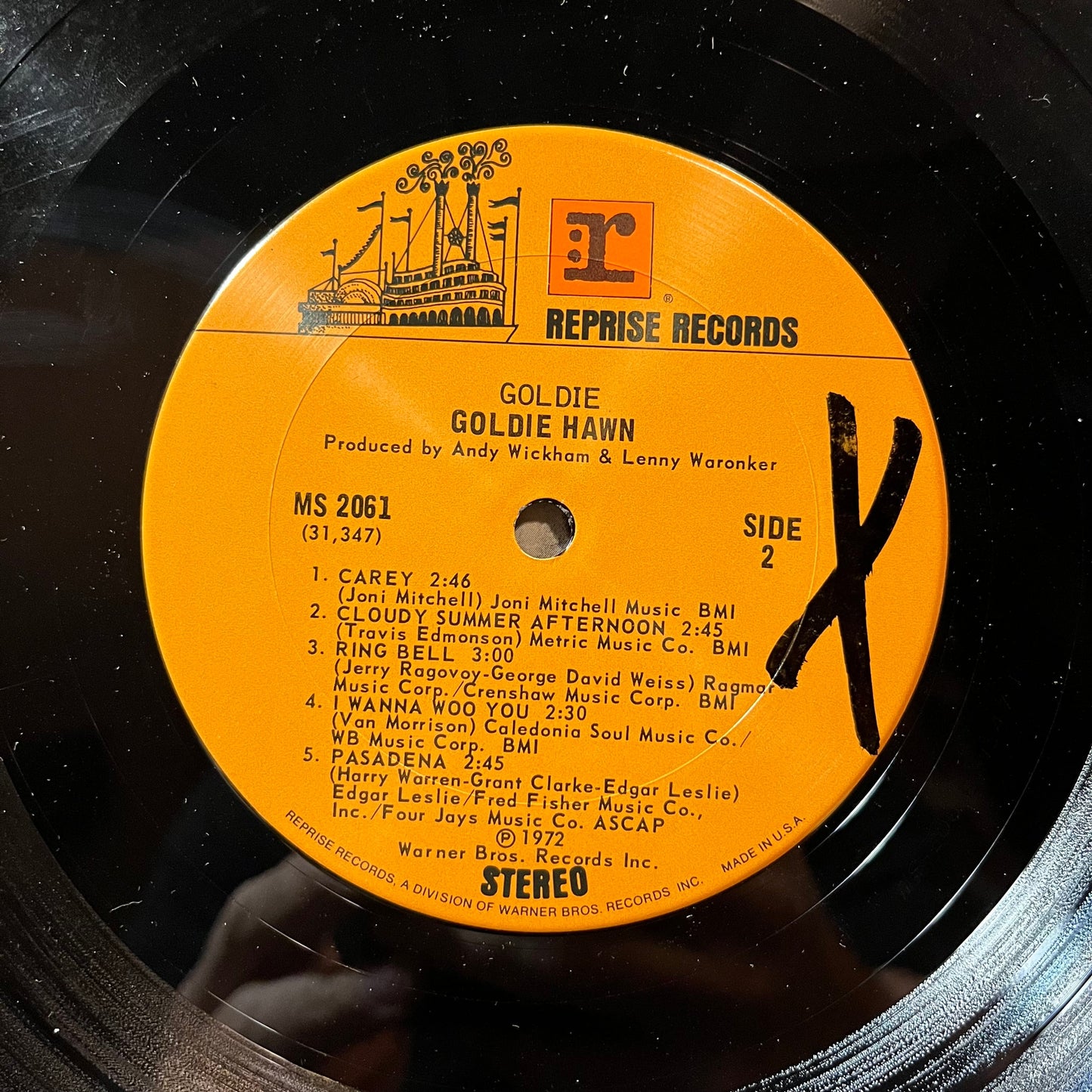 Goldie Hawn - Goldie (PROMO VINYL) | Excellent (EX) Very Good Plus Plus (VG++)-