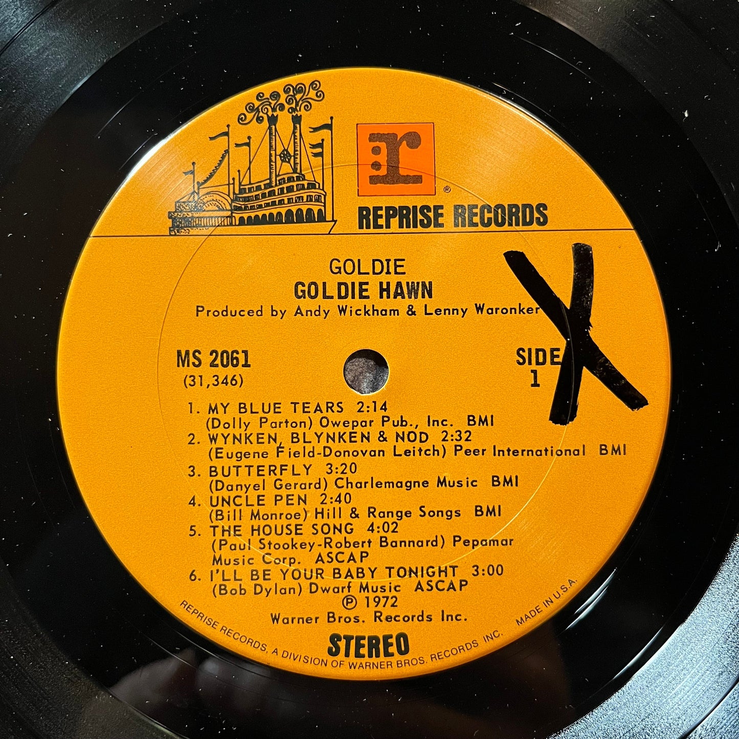 Goldie Hawn - Goldie (PROMO VINYL) | Excellent (EX) Very Good Plus Plus (VG++)-