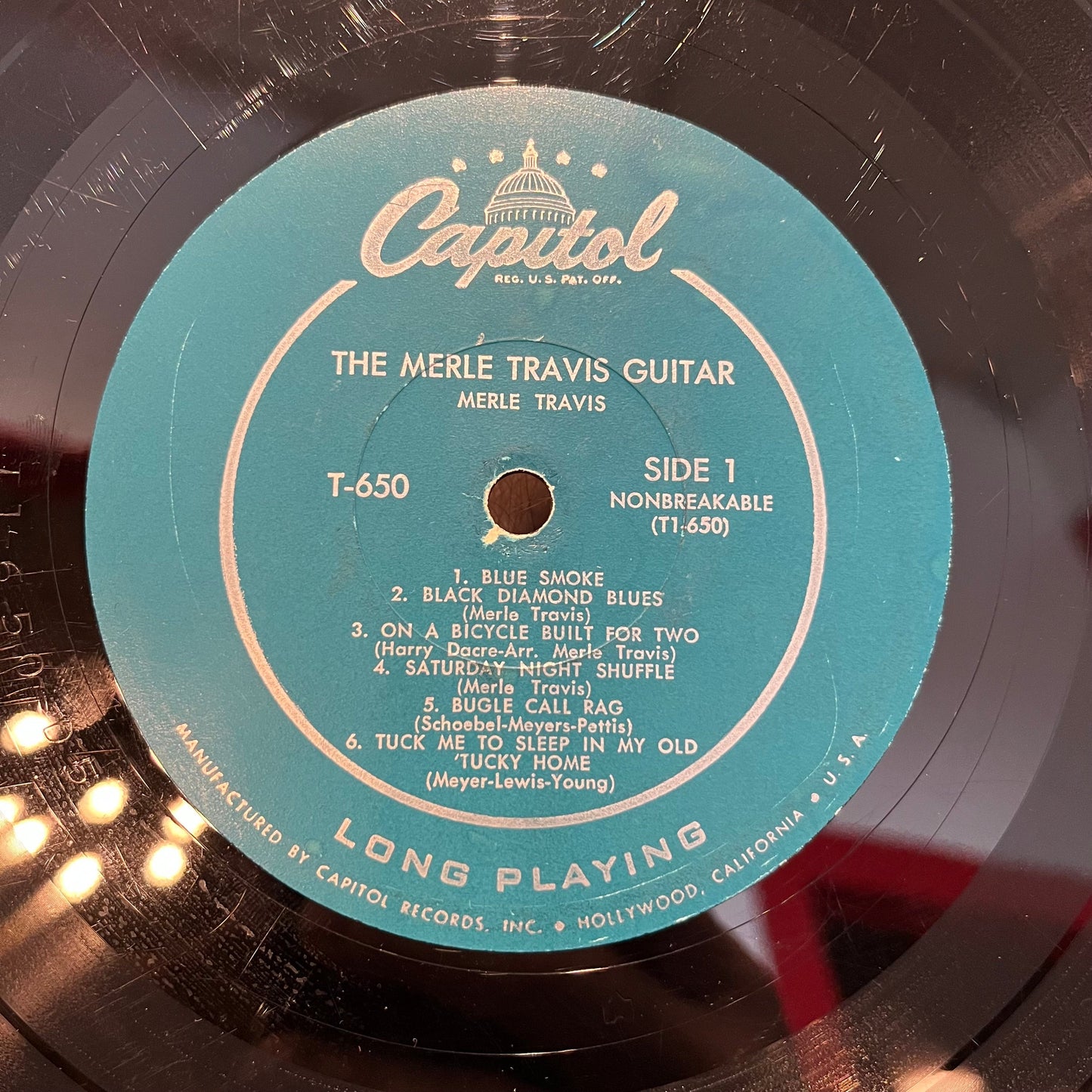 Merle Travis - The Merle Travis Guitar | Good Plus (G+) Very Good (VG)-