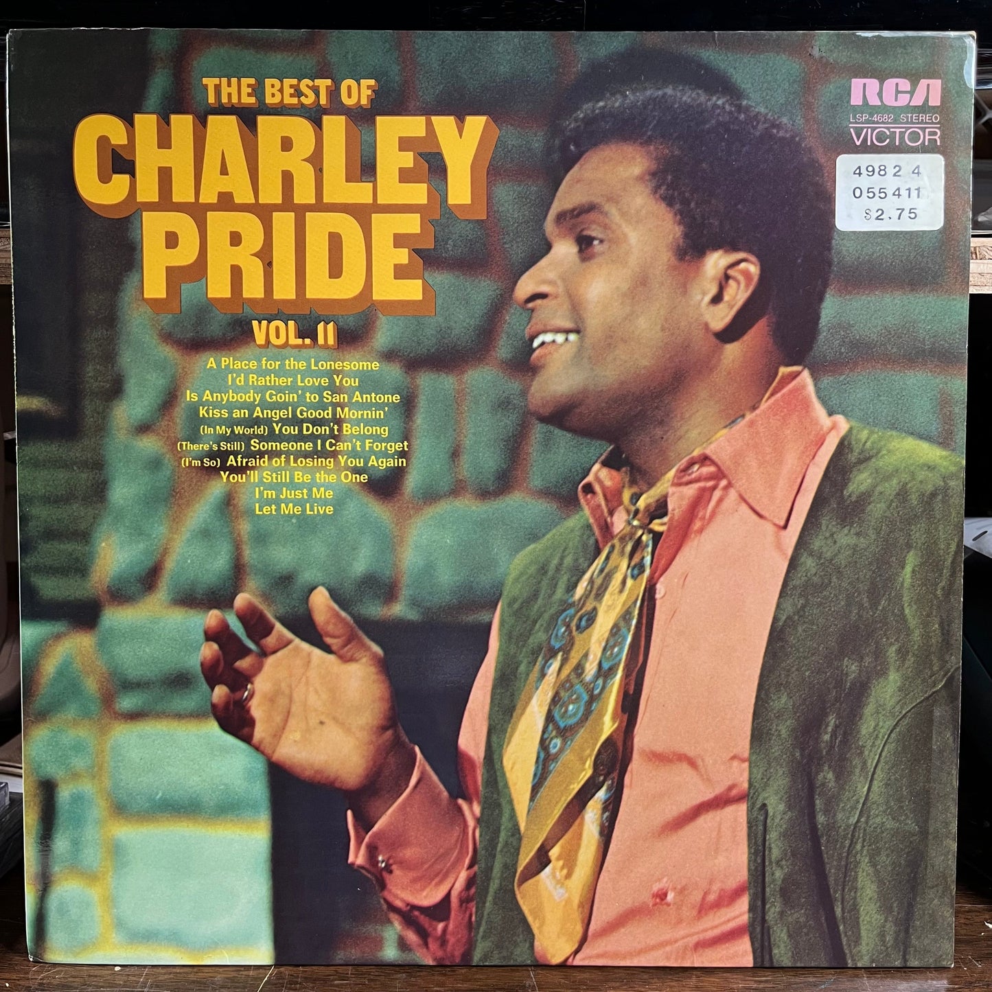 Charley Pride - The Best Of Charley Pride Vol. II (GERMAN VINYL) | Near Mint- (NM-)-