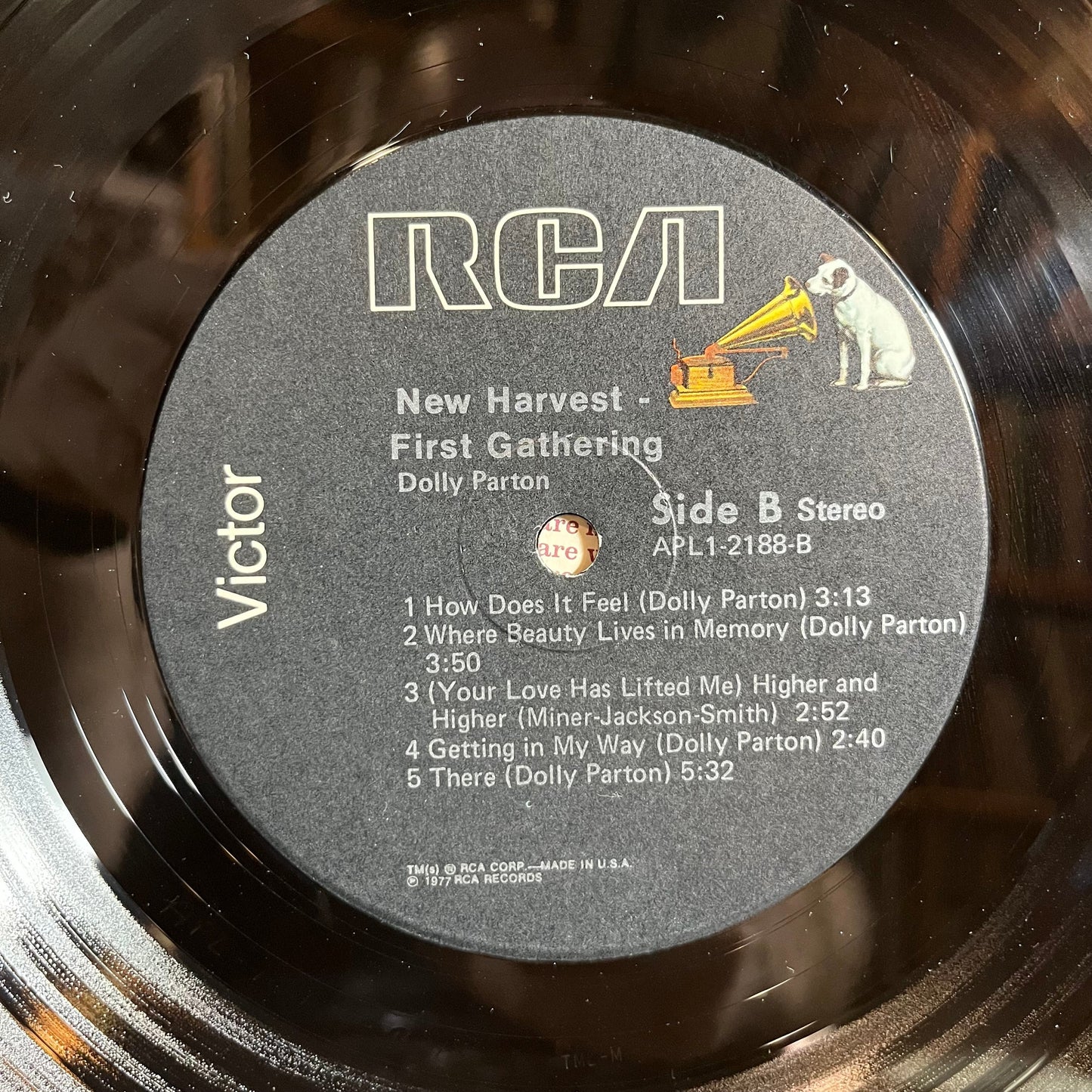 Dolly Parton - New Harvest ... First Gathering *PROMO* (VINYL) | Near Mint (NM) Very Good Plus (VG+)-