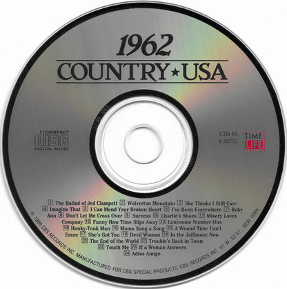 Various - Country USA 1962 (CD) | Near Mint (NM) Near Mint (NM)-