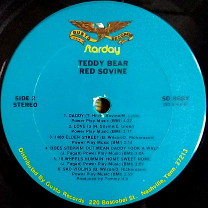 Red Sovine - Teddy Bear (VINYL) | Near Mint (NM) Near Mint (NM)-