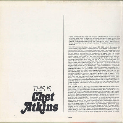 Chet Atkins - This Is Chet Atkins | Near Mint (NM) Near Mint (NM)-