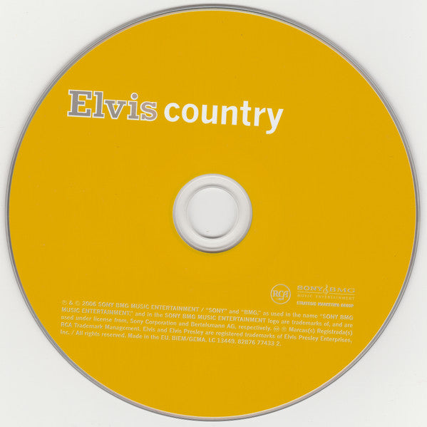 Elvis Presley - Elvis Country (CD) | Near Mint (NM) Near Mint (NM)-