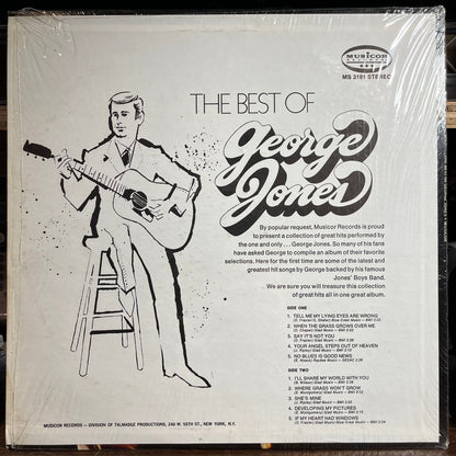 George Jones (2) - The Best Of George Jones (VINYL) | Near Mint (NM) Near Mint (NM)-