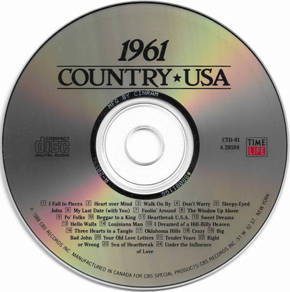 Various - Country USA 1961 (CD) | Near Mint (NM) Near Mint (NM)-