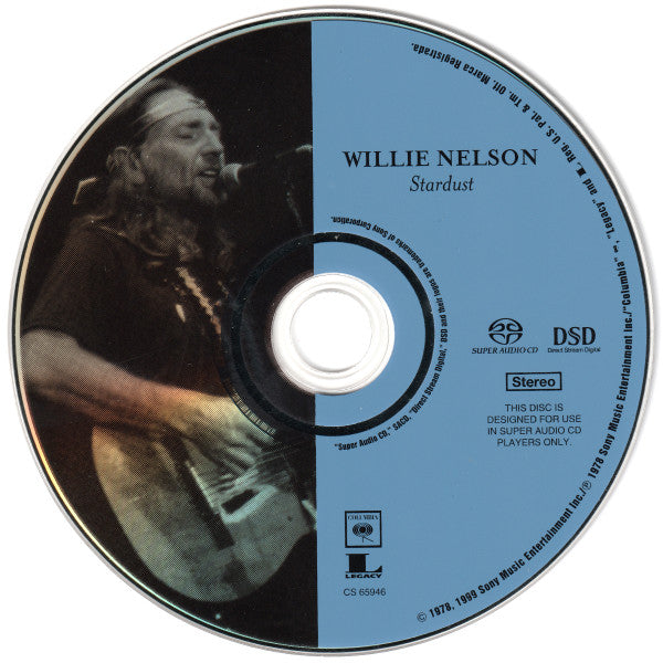 Willie Nelson - Stardust (SACD) | Near Mint (NM) Near Mint (NM)-