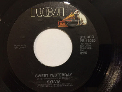 Sylvia (7) - Sweet Yesterday / I Feel Cheated | Near Mint (NM) Near Mint (NM)-