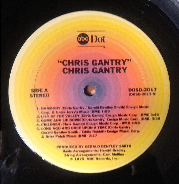 Chris Gantry - Chris Gantry (VINYL) | Near Mint (NM) Excellent+ (EX+)-