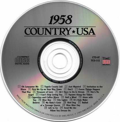 Various - Country USA 1958 (CD) | Near Mint (NM) Near Mint (NM)-