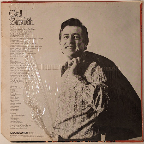 Cal Smith - Cal Smith (VINYL) | Near Mint (NM) Very Good Plus (VG+)-