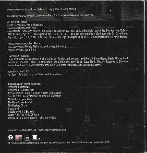 Johnny Cash - The Legend Of Johnny Cash (CD) | Near Mint (NM) Near Mint (NM)-