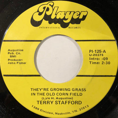 Terry Stafford - They’re Growing Grass In The Old Corn Field / Strangers With The Same Last Name | Near Mint (NM) Generic-