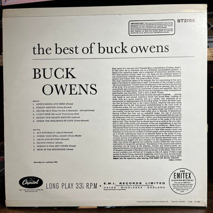 Buck Owens - The Best Of Buck Owens (UK VINYL) | Near Mint (NM) Near Mint (NM)-