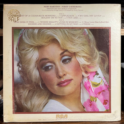 Dolly Parton - New Harvest ... First Gathering *PROMO* (VINYL) | Near Mint (NM) Very Good Plus (VG+)-