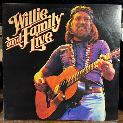 Willie Nelson - Willie And Family Live (2xVINYL) | Near Mint (NM) Excellent+ (EX+)-