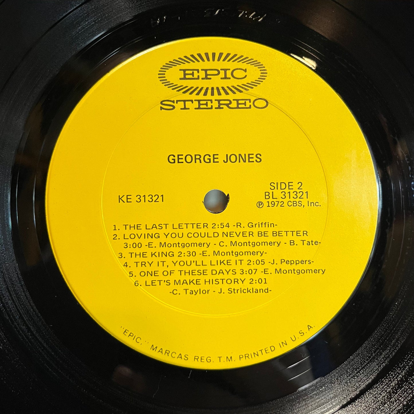 George Jones (2) - George Jones (VINYL) | Near Mint (NM) Excellent (EX)-