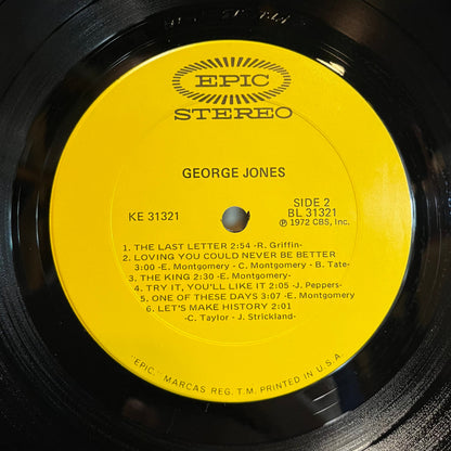 George Jones (2) - George Jones (VINYL) | Near Mint (NM) Excellent (EX)-