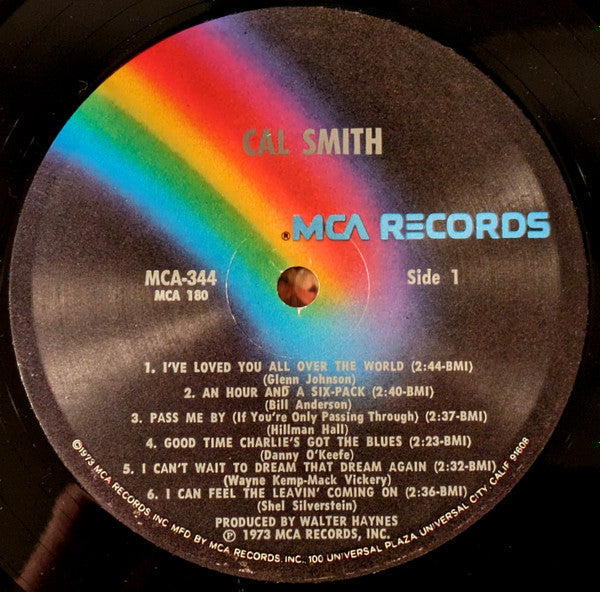 Cal Smith - Cal Smith (VINYL) | Near Mint (NM) Very Good Plus (VG+)-