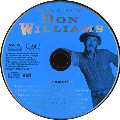 Don Williams (2) - 36 All-Time Greatest Hits (3xCD) | Near Mint (NM) Near Mint (NM)-
