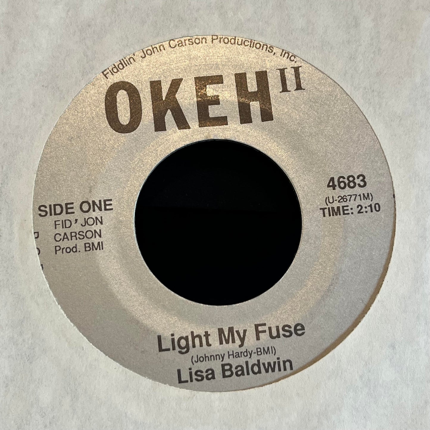Lisa Baldwin - Light My Fuse | Near Mint (NM) Generic-