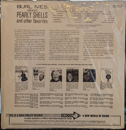 Burl Ives - Burl Ives Sings Pearly Shells And Other Favorites *MONO* | Near Mint (NM) Near Mint (NM)-