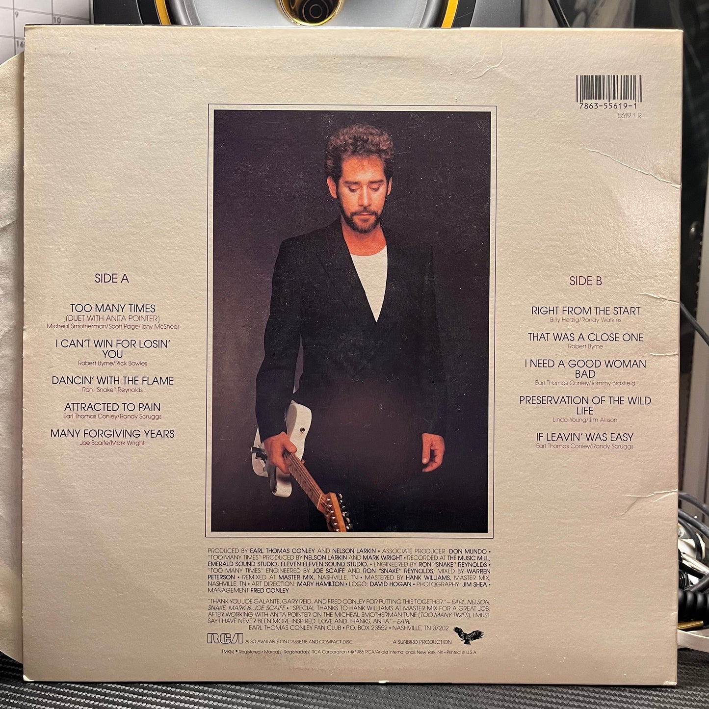Earl Thomas Conley - Etc. Too Many Times | Near Mint (NM) Excellent (EX)-