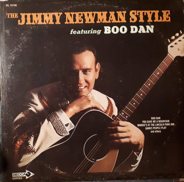 Jimmy C. Newman - The Jimmy Newman Style | Near Mint (NM) Near Mint (NM)-