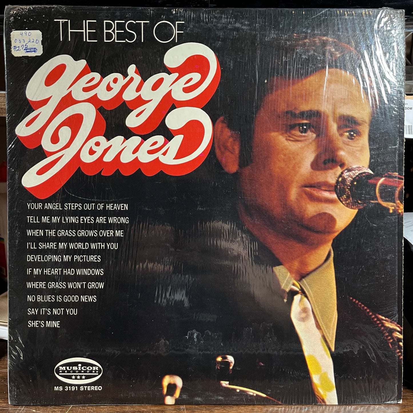 George Jones (2) - The Best Of George Jones (VINYL) | Near Mint (NM) Near Mint (NM)-