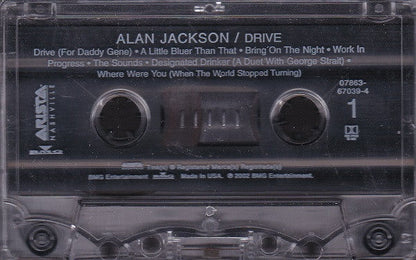 Alan Jackson (2) - Drive (CASSETTE) | Near Mint (NM) Near Mint (NM)-
