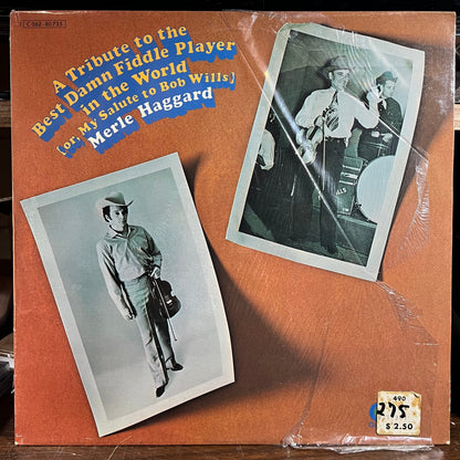 Merle Haggard - A Tribute To The Best Damn Fiddle Player In The World: Or, My Salute To Bob Wills (GERMAN VINYL) | Near Mint (NM) Near Mint (NM)-