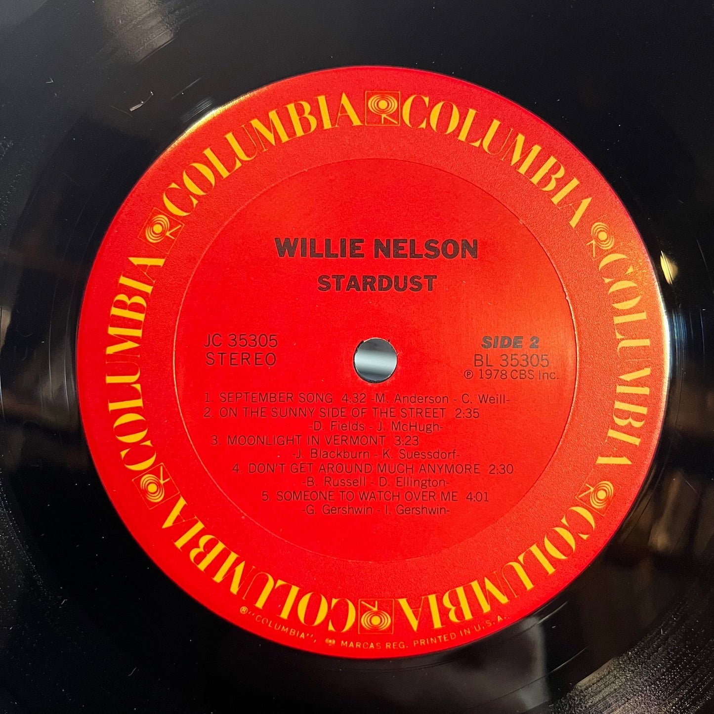 Willie Nelson - Stardust (VINYL) | Near Mint (NM) Near Mint (NM)-