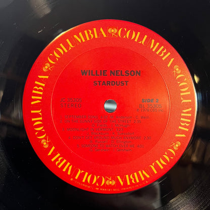 Willie Nelson - Stardust (VINYL) | Near Mint (NM) Near Mint (NM)-