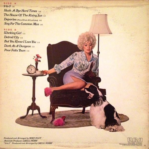 Dolly Parton - 9 To 5 And Odd Jobs (VINYL) | Near Mint (NM) Excellent+ (EX+)-